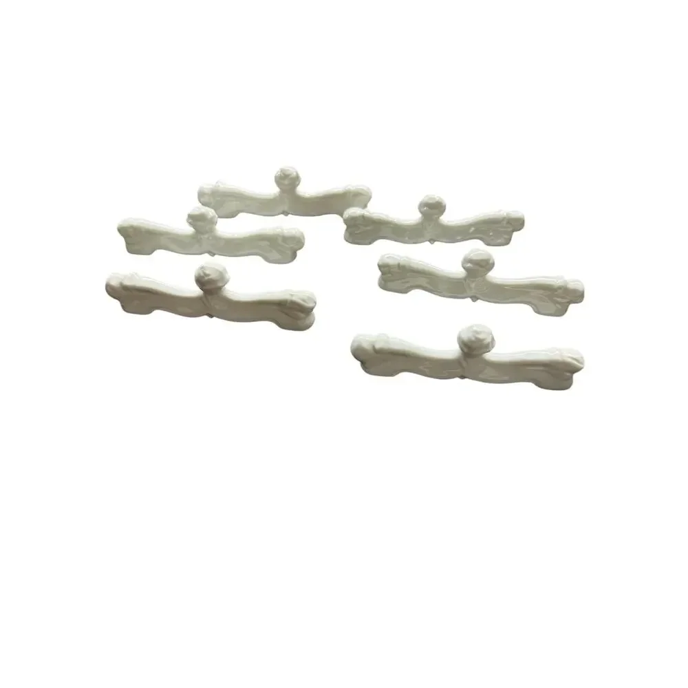 Vintage Maryland China Japan Porcelain Knife Rests Set of 6 Grandmillennial